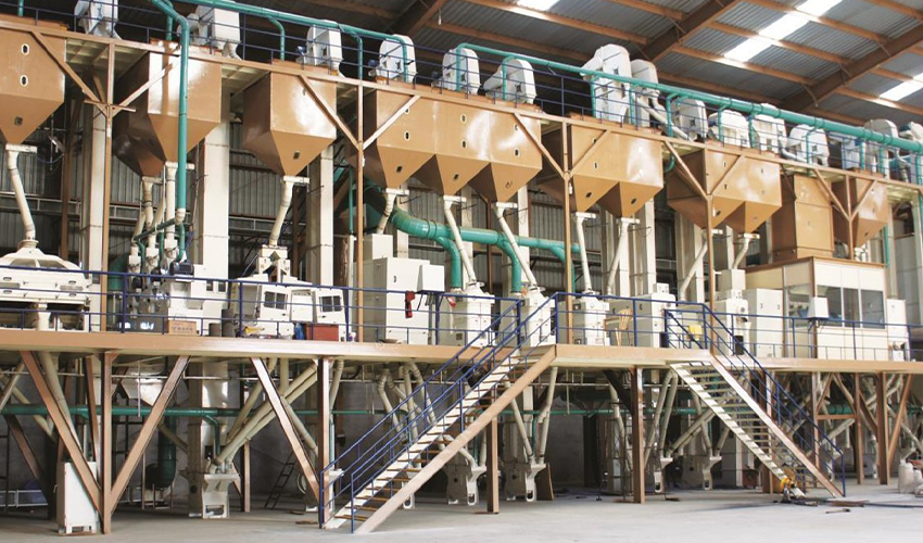 India Complete Rice Industry Equipment Project